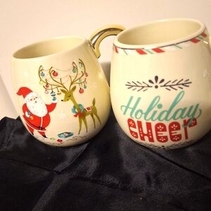 Hallmark Fat Xmas Cups (Set)
